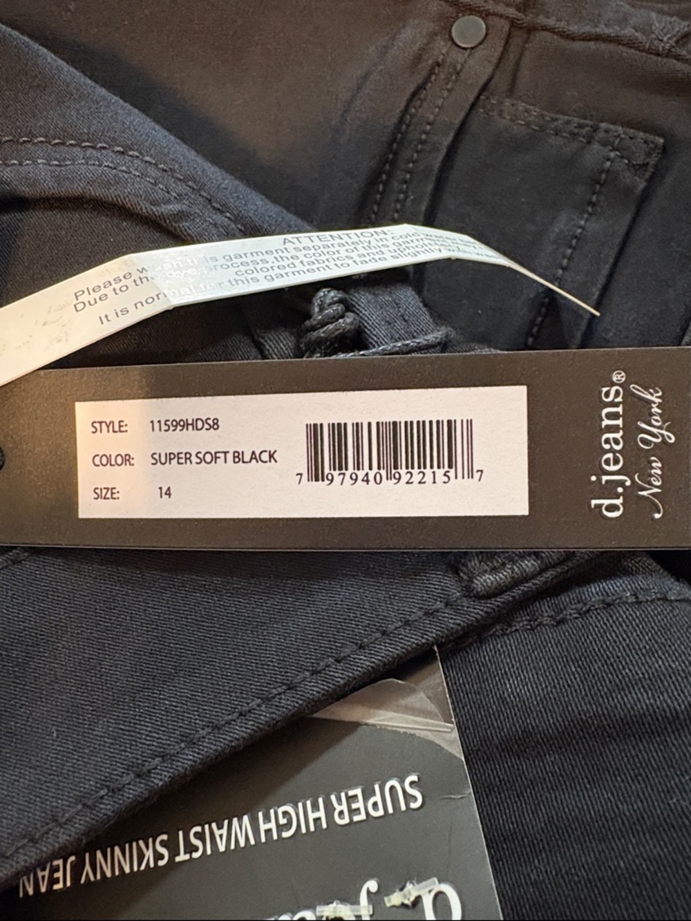 d. jeans Skinny Jeans Duo in Black and Brown - Picture 5 of 5